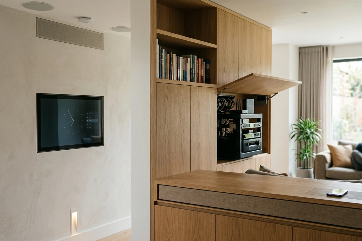 Dyskretny Smart Home: Jak ukryć technologię w ścianach i meblach?